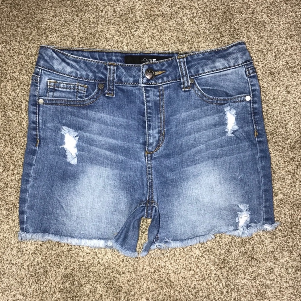 Girls Joe’s Jean Distressed Denim Shorts